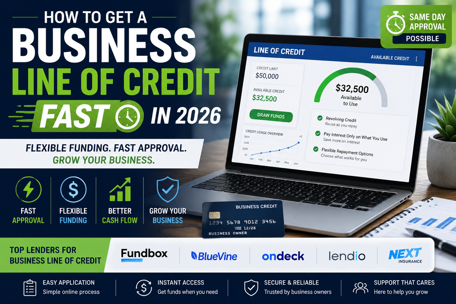 How to Get a Business Line of Credit Fast